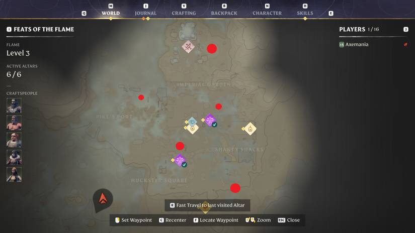 All Guard of the North armor pieces in Enshrouded