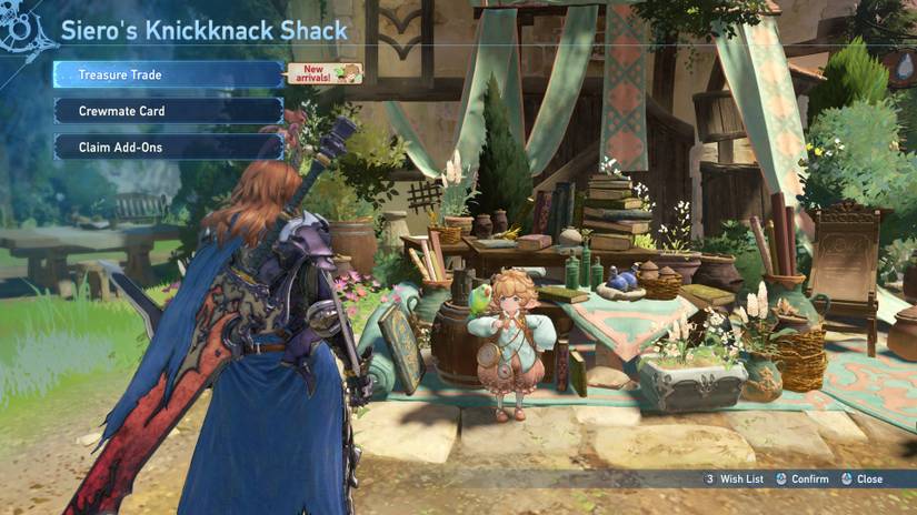 Seirokarte's store in Granblue Fantasy: Relink