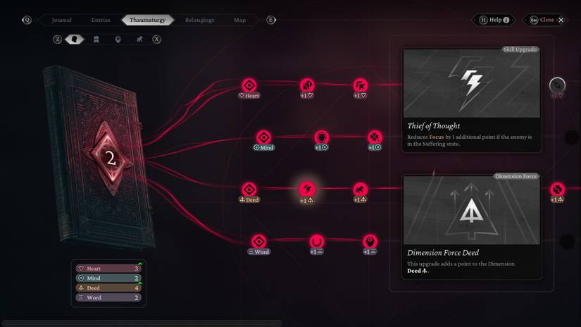 The Thaumaturge_Skills_Thief of Thought