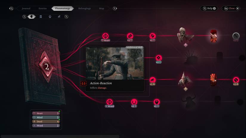 The Thaumaturge_Skills_Action-Reaction