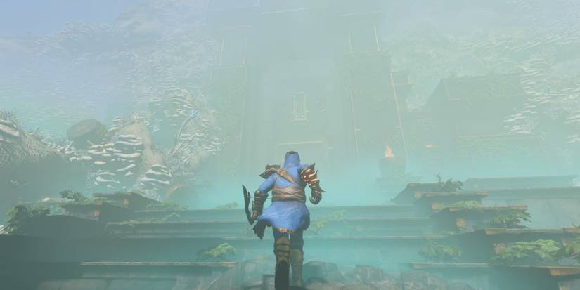 The Carpenter vault's location in Enshrouded