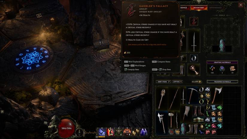 Gambler's Fallacy in Last Epoch