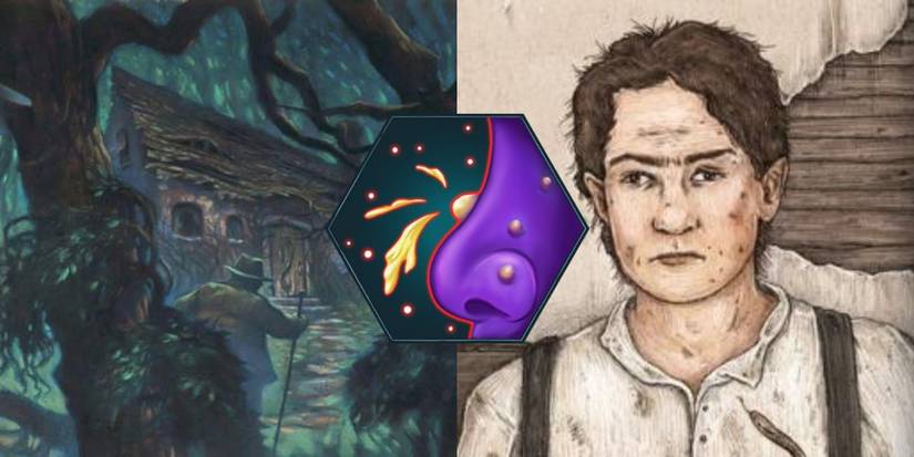 Morfin Gaunt and Bob Ogden with the Pus Squirting Hex