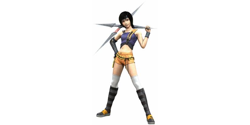 A CG model of Yuffie from Dirge Of Cerberus Final Fantasy 7