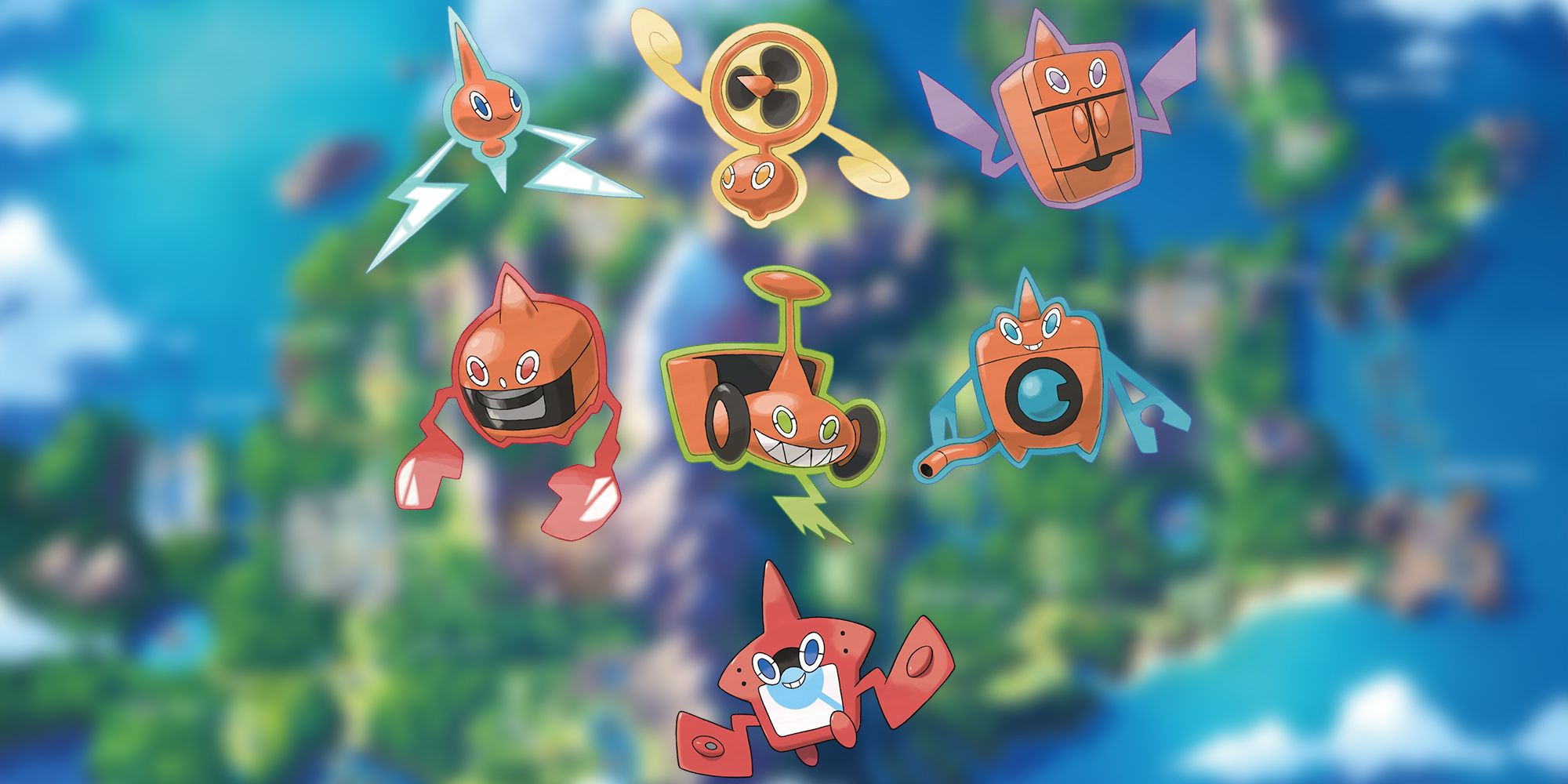All Forms Of Rotom In Pokemon