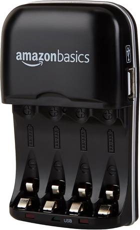Amazon Basics Charger for AA & AAA Batteries