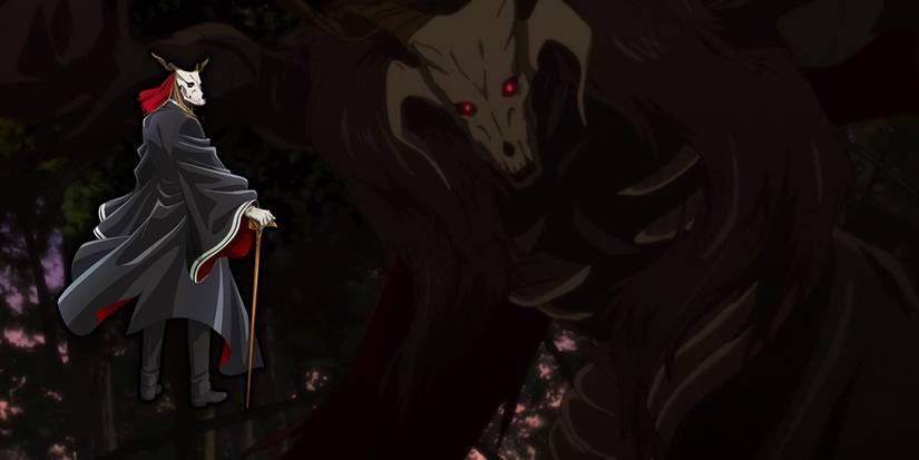 Ancient Magus Bride - Example Of Elias' Monster and Humanlike Forms