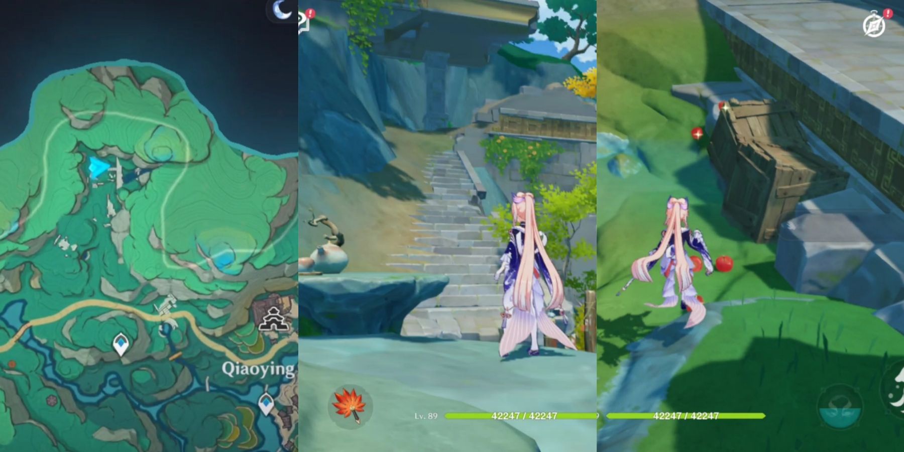 Genshin impact all ancient teacup locations long days in the realm