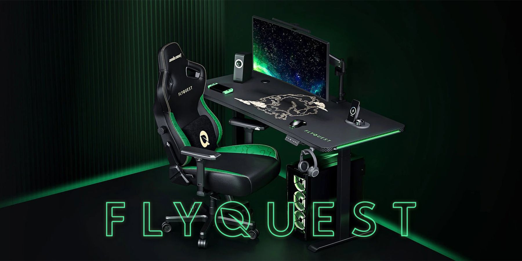 andaseat flyquest edition gaming desk review