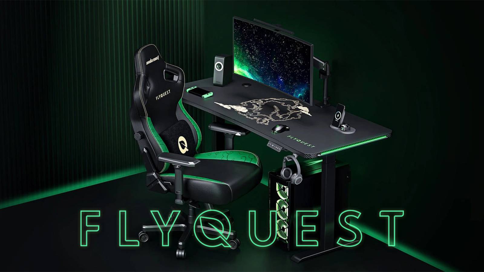 andaseat flyquest edition gaming desk review