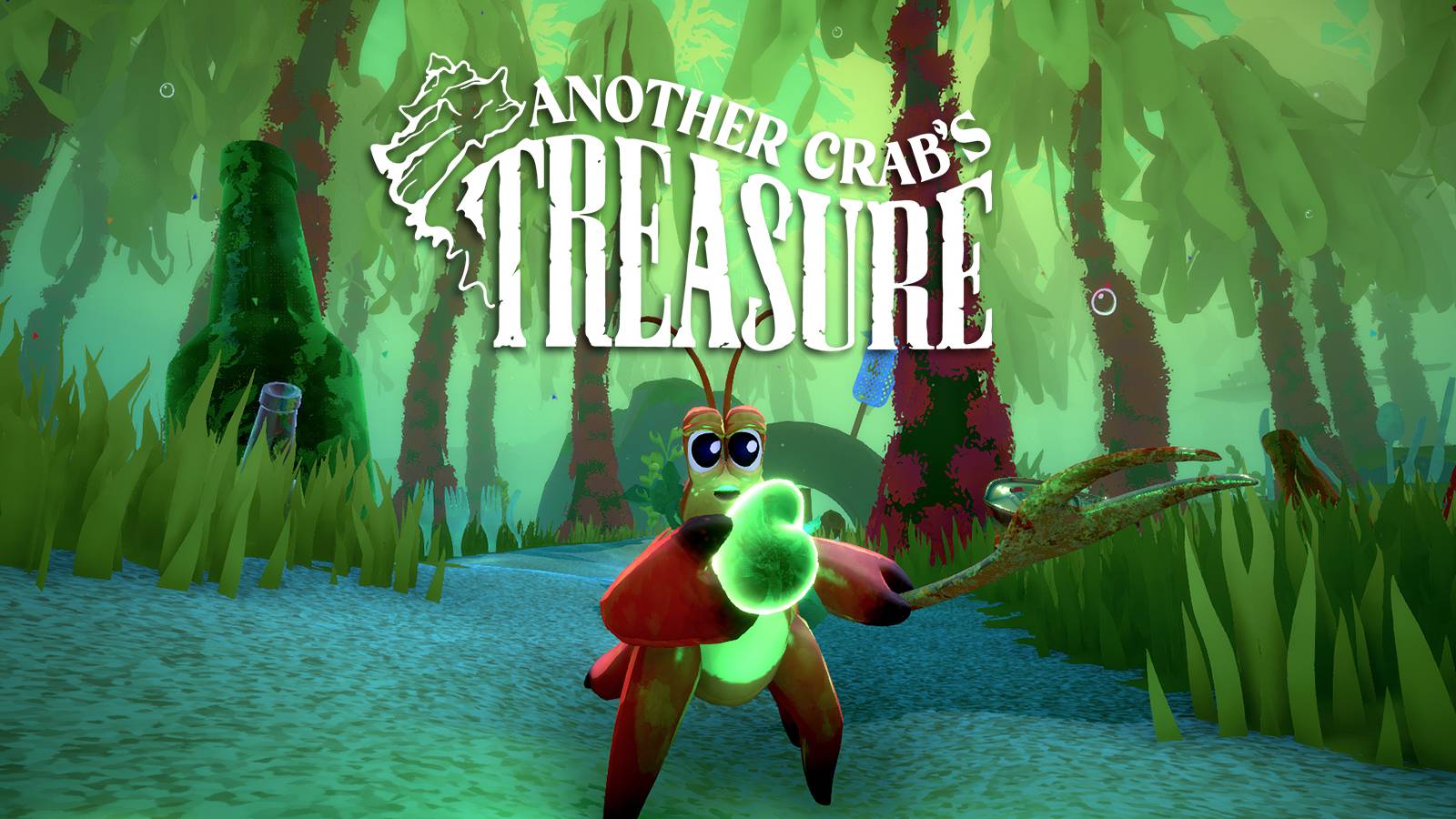 Another Crab's Treasure logo over Kril healing