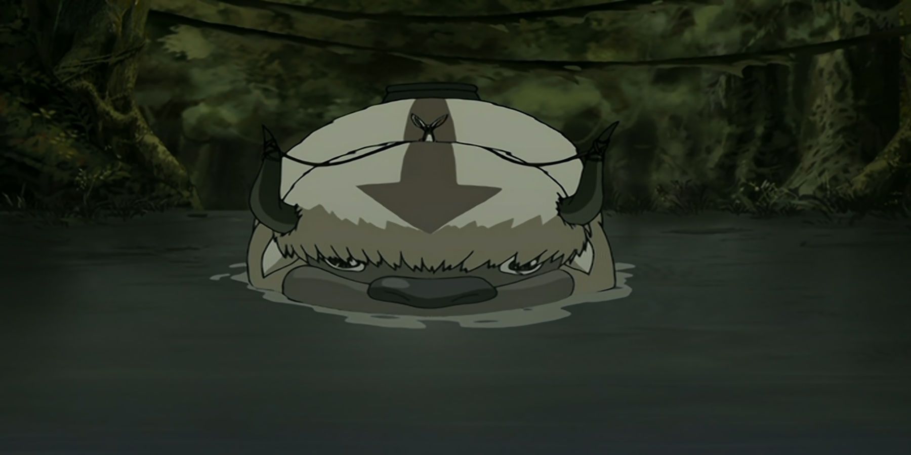 Appa in a swamp in Avatar the Last Airbender