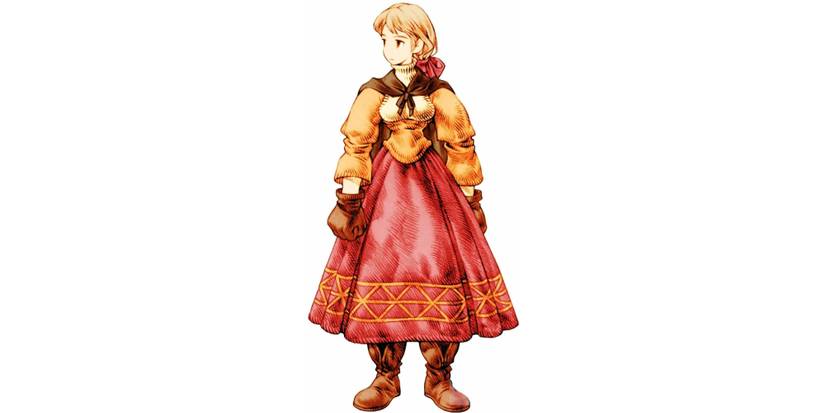 Artwork of Alma from Final Fantasy Tactics