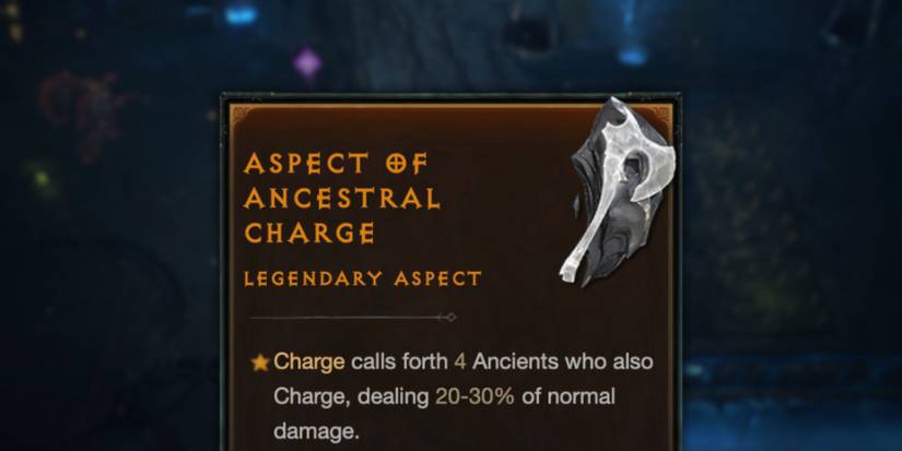 Aspect of Ancestral Charge in Diablo 4