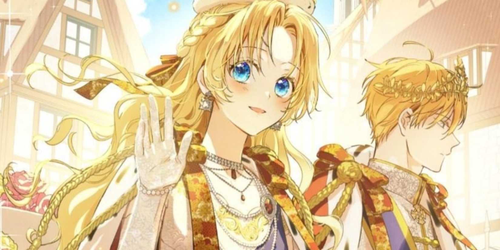 Атанасия и Клод в книге «Кто сделал меня принцессой»