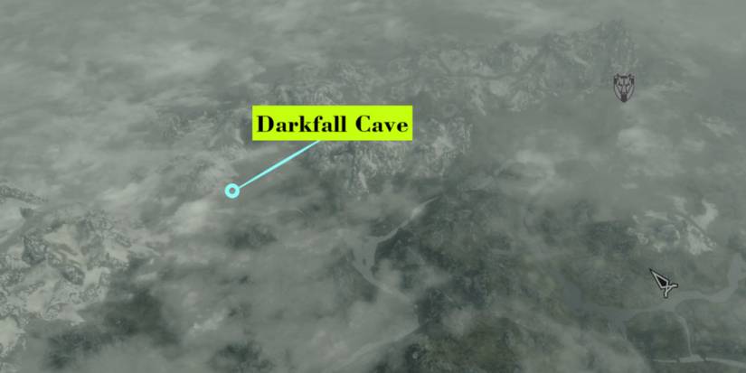Darkfall Cave in Skyrim