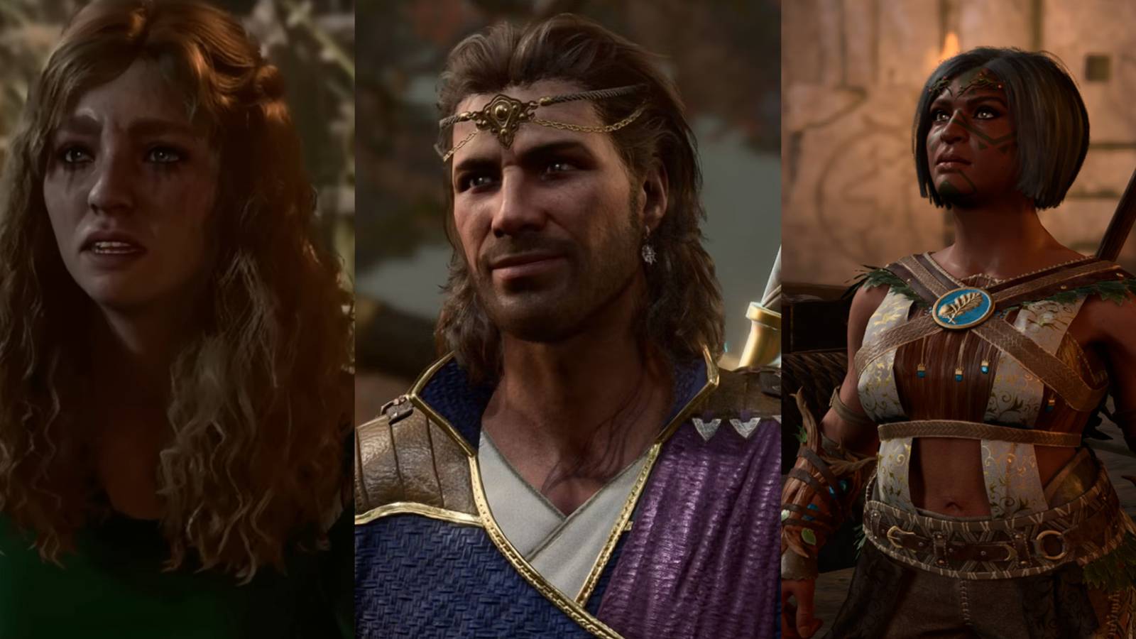 Baldur's Gate 3, Mayrina, Gale The Wizard, Nettie The Druid