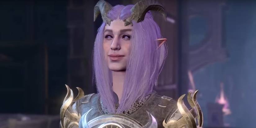 Baldur's Gate 3, Nocturne The Pale Purple Haired Tiefling