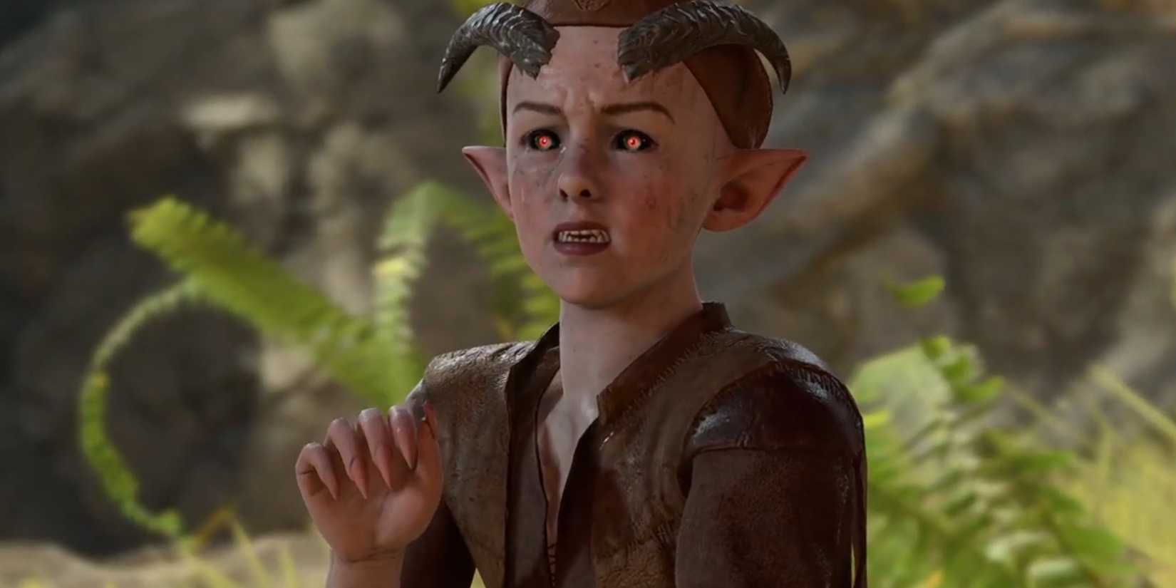 Baldur's Gate 3, Silfy The Pale Tiefling Girl Caught Pickpocketing