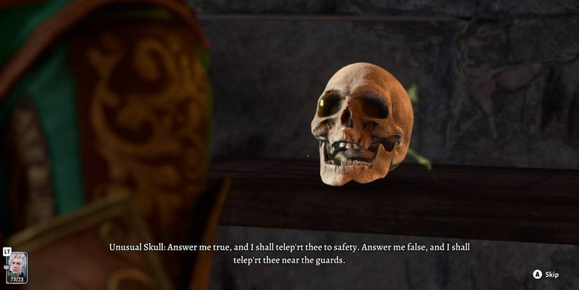 Baldur’s Gate 3: Unusual Skull Riddle Solutions