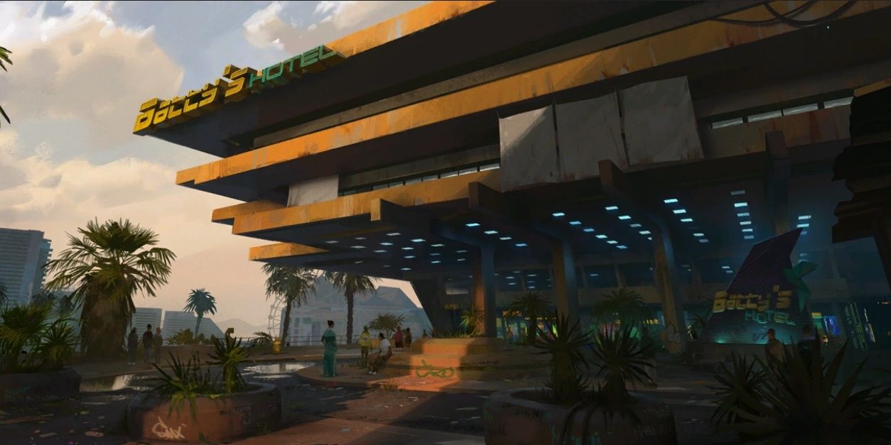 Batty's Hotel in Cyberpunk 2077