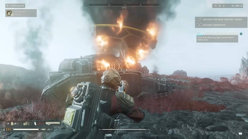 Beating Automaton Tanks in Helldivers 2