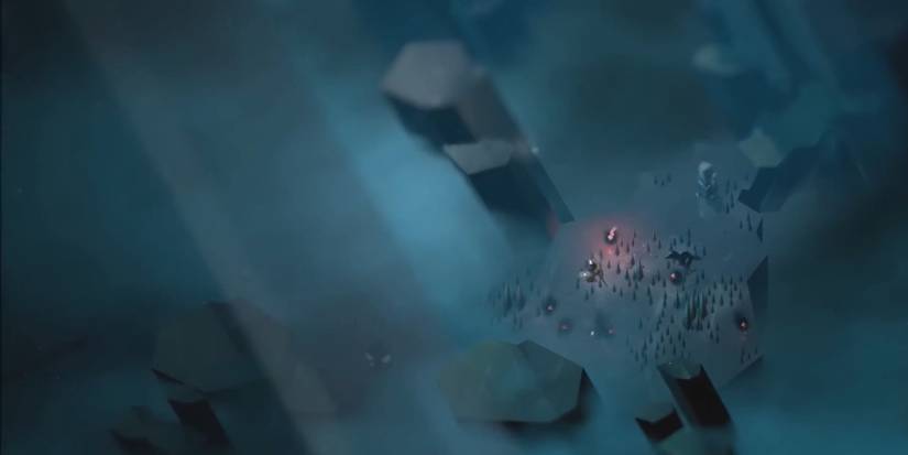 Combat On Cavern Floor In Below