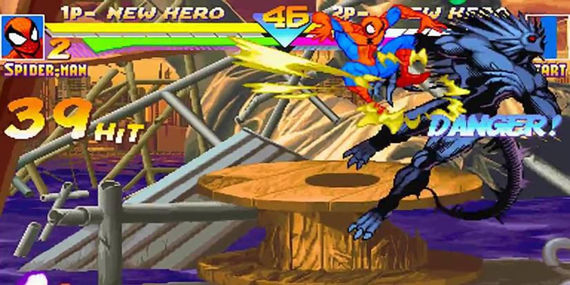 Best 1990s Capcom Games- Marvel Super Heroes