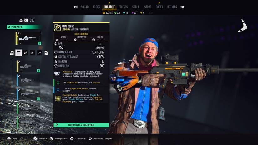 Best Loadout for Captain Boomerang