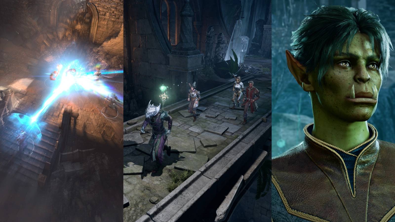 Spell during combat, Wryms Way exploration, Half-Orc