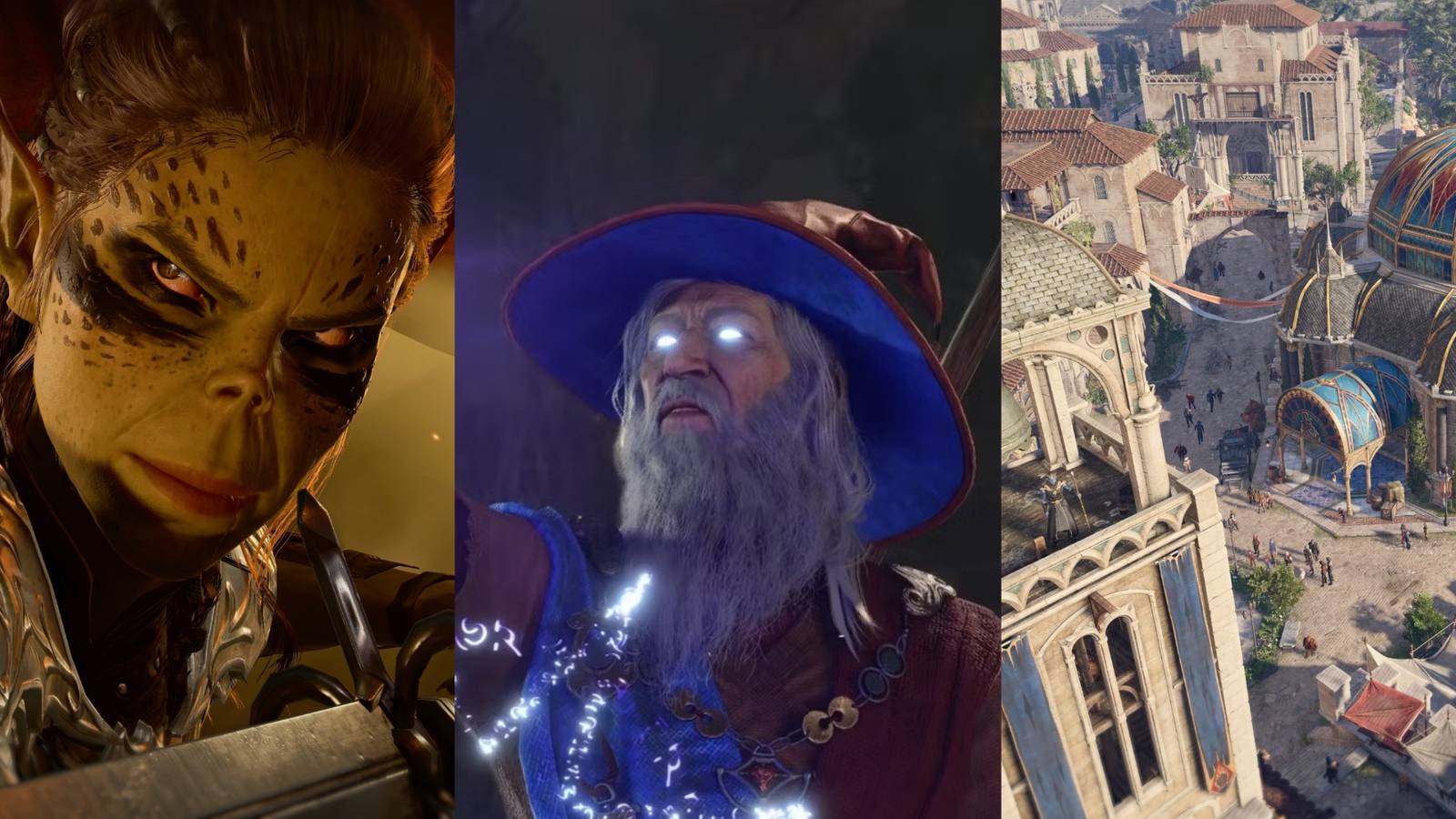 Lae'zel, Elminster, Baldur's Gate