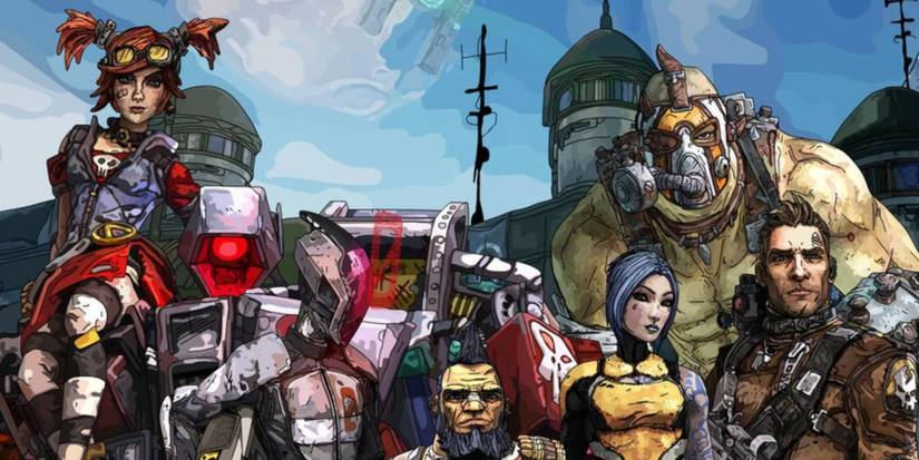All the characters featured in Borderlands 2