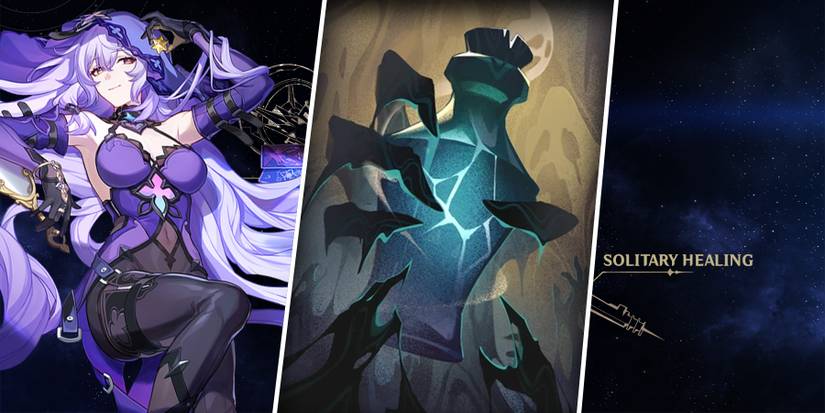 black swan using solitary healing in honkai star rail