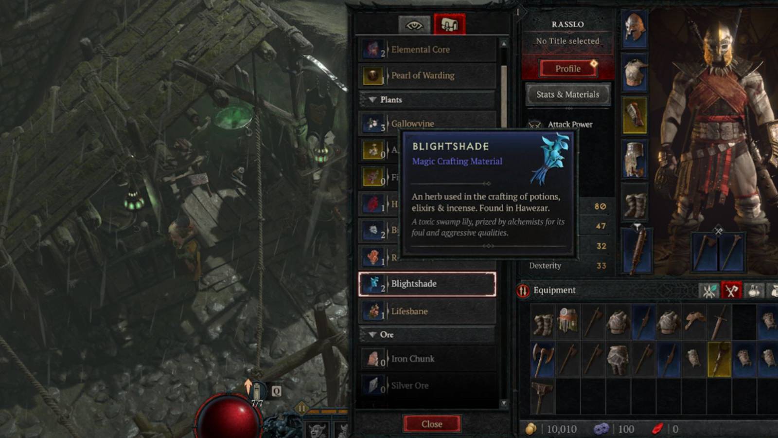 Blightshade in Diablo 4