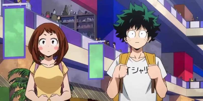Deku and Uraraka