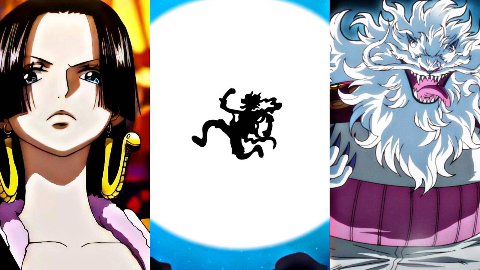 boa hancock nika luffy sun gof minks one piece