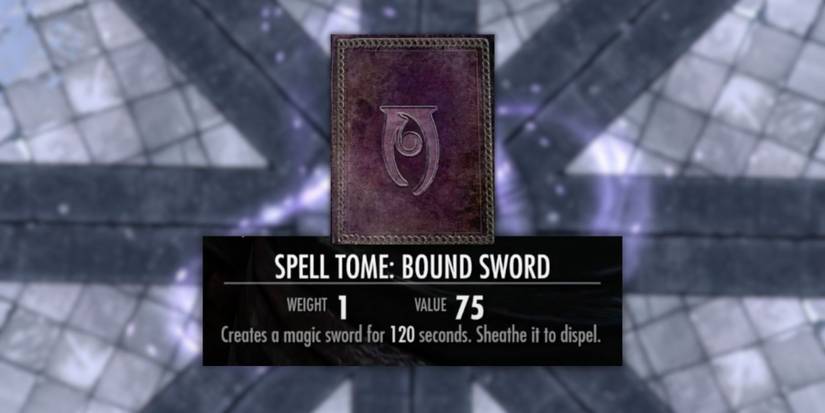 Bound Sword Spell in Skyrim
