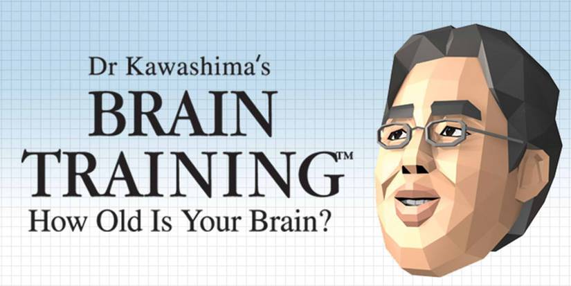 Title screen of Brain Age