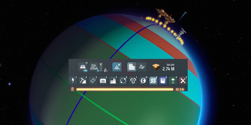 Bulldozer in Dyson Sphere Program