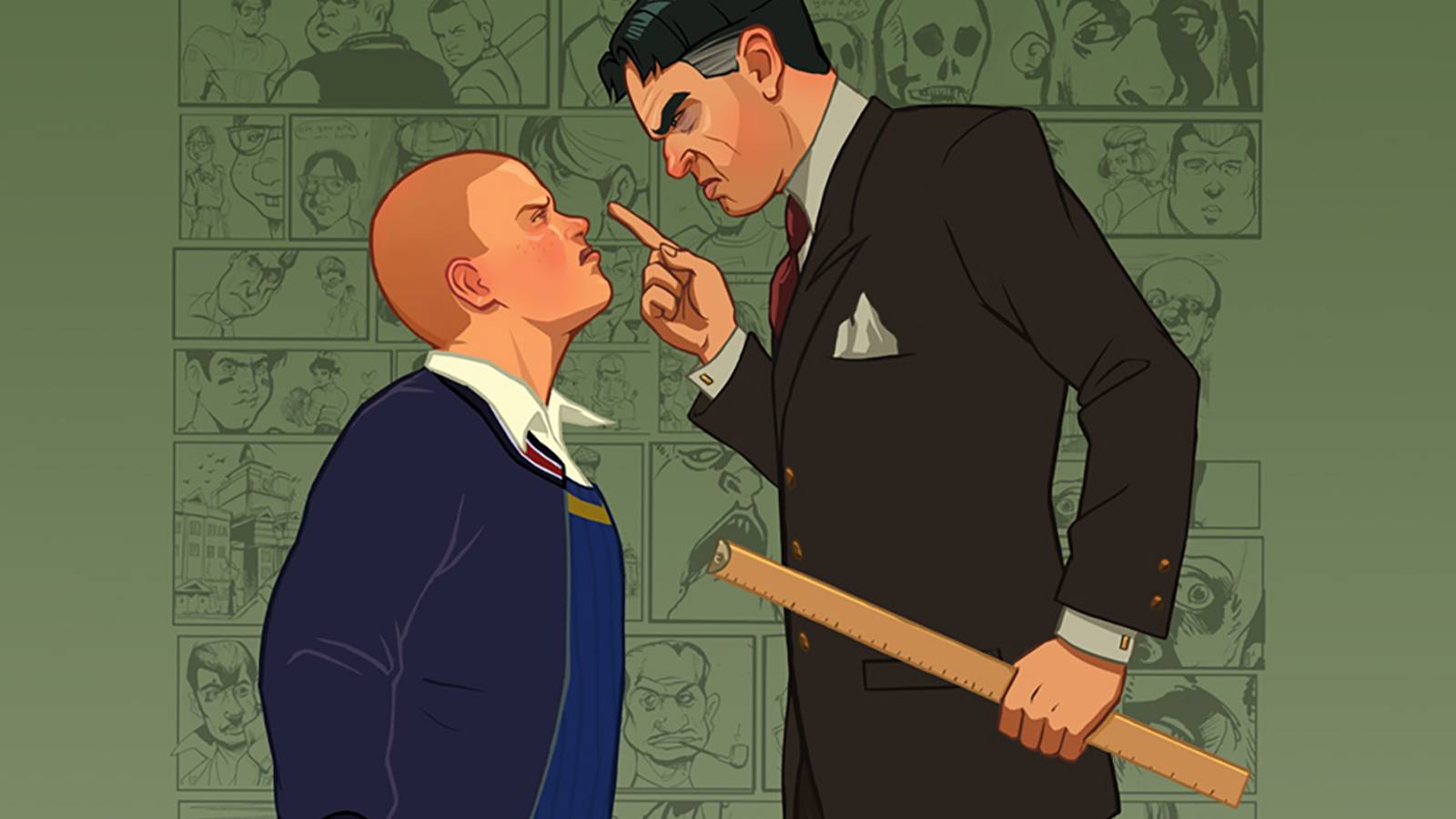 Bully key art jimmy hopkins with principal crabblesnitch