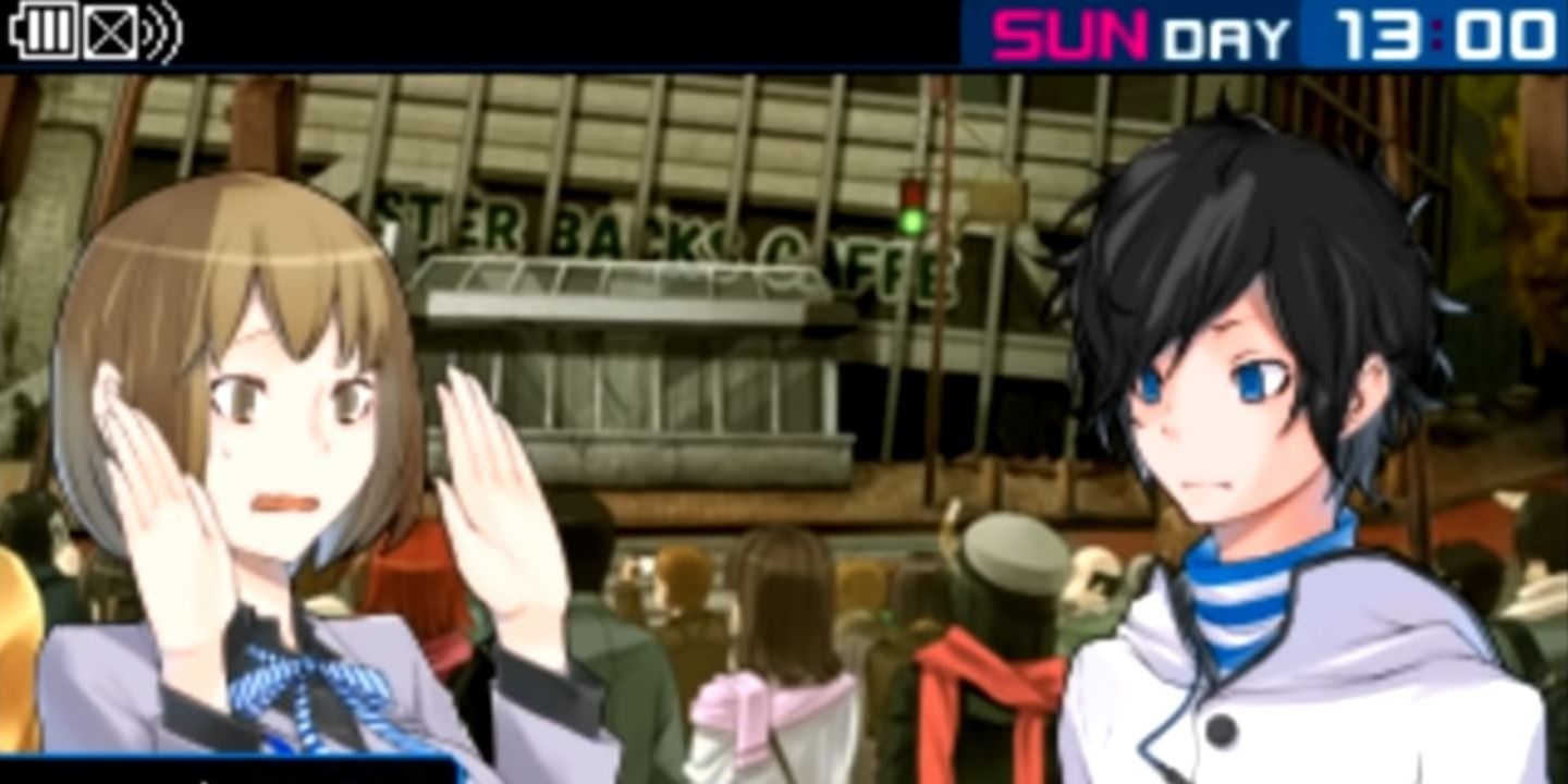 Io And Daichi Talking In Shin Megami Tensei: Devil Survivor 2 Record Breaker 