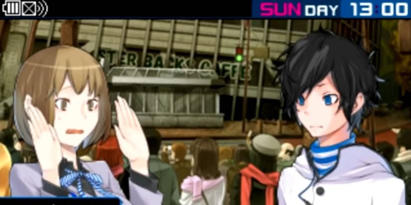 Io And Daichi Talking In Shin Megami Tensei: Devil Survivor 2 Record Breaker 