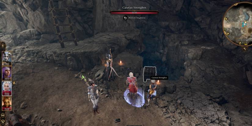 caravan strongbox chest