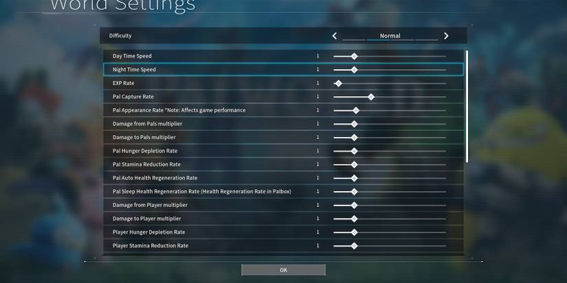 changing time settings palworld