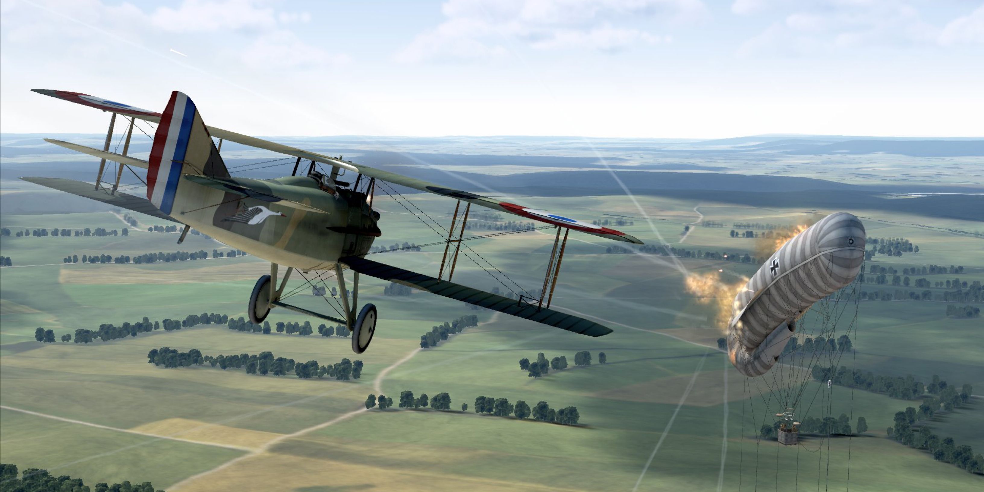 Rise of Flight: The First Great Air War gameplay