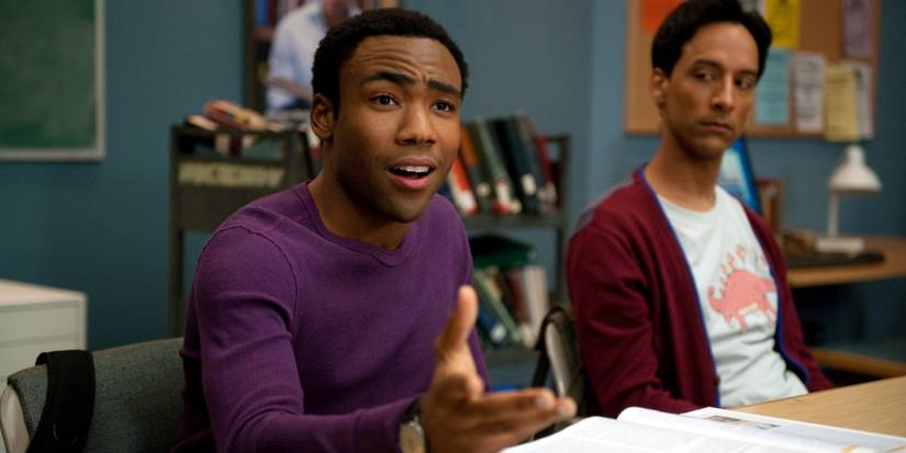 Troy (Donald Glover) and Abed (Danny Pudi) in Community