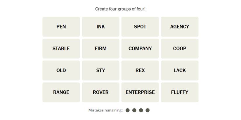 Connections-How-To-Play-New-York-Times-February-3-2023-Words