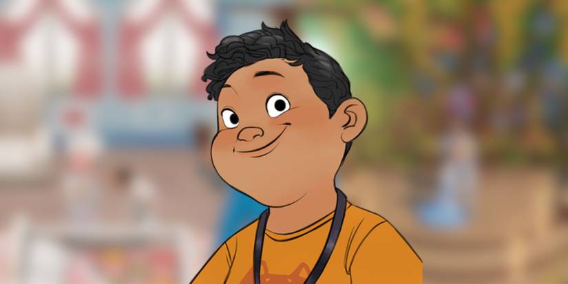 a kid in coral island.