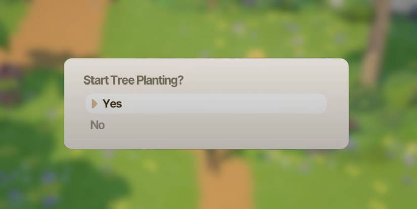 initiating the tree planting festival in coral island.