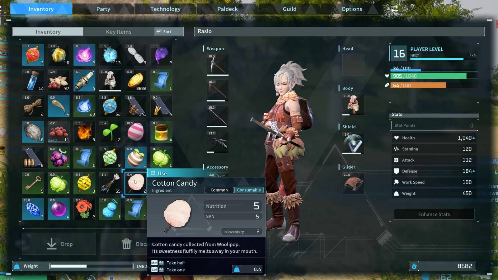 Palworld: How to Get Cotton Candy